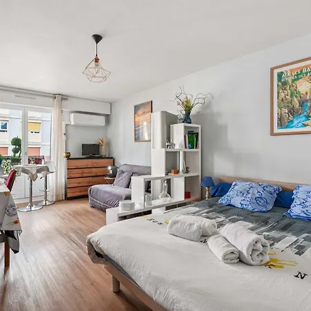 Lx136 Cosy Avec Balcon & Montagne - דירה *