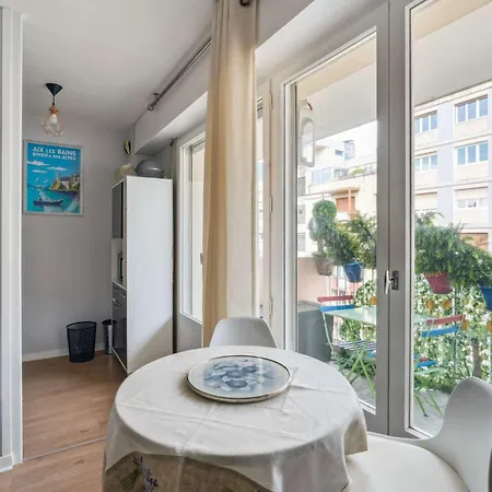 アパート Le Cosy Aix - Curistes Avec Clim Et Balcon