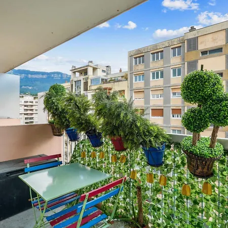 Lx136 Cosy Avec Balcon & Montagne - דירה אקס-לה-באינס