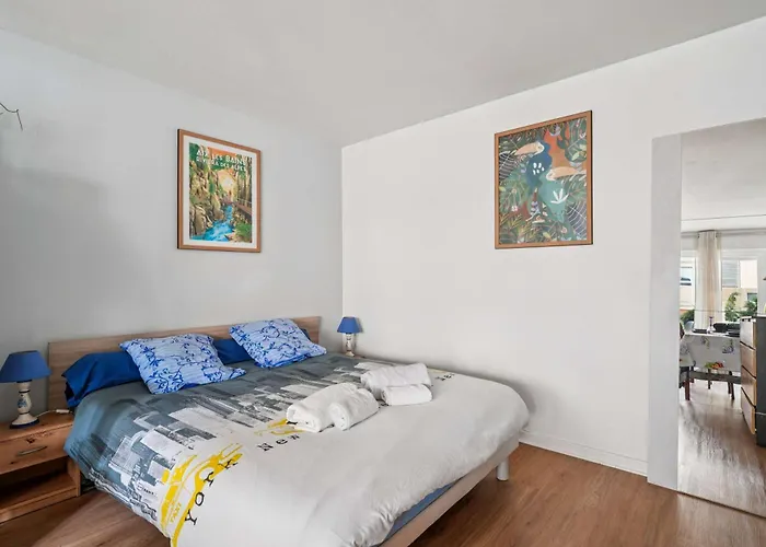 Lx136 Cosy Avec Balcon & Montagne - דירה *