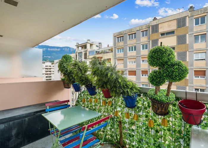 Lx136 Cosy Avec Balcon & Montagne - דירה אקס-לה-באינס